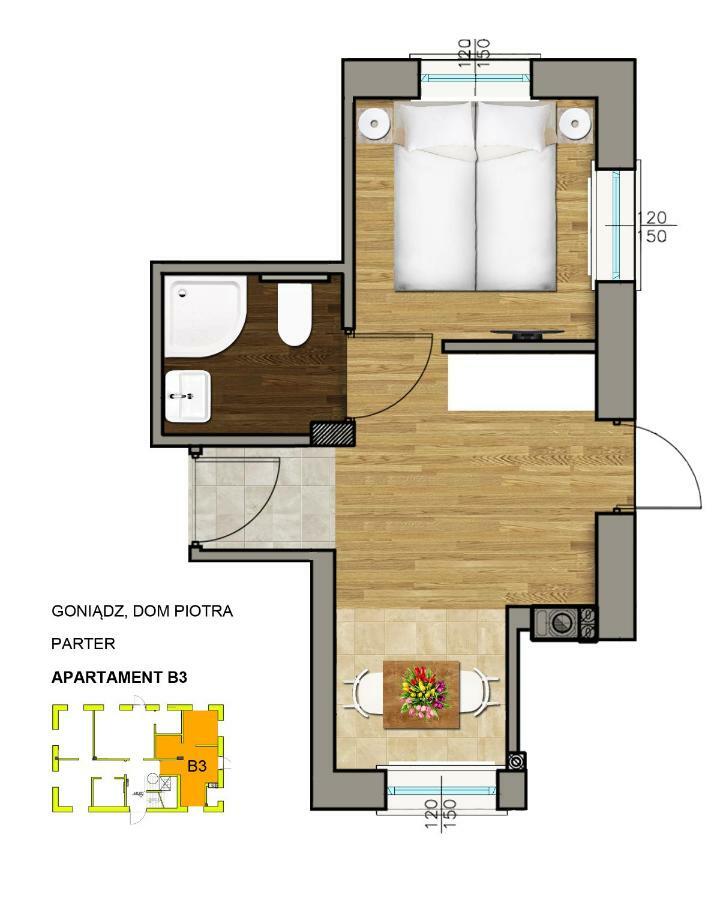 Ferienwohnung Dom Piotra Goniądz Exterior foto
